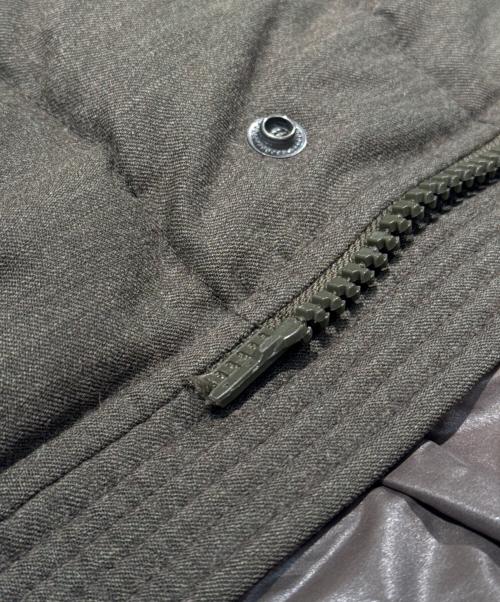 MONCLER（モンクレール）MONCLER (モンクレール) HEM GIUBBOTTO/ダウンジャケット カーキ サイズ:1の古着・服飾アイテム