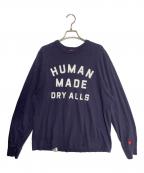 HUMAN MADEヒューマンメイド）の古着「23SS GRAPHIC L/S T-SHIRT DRAYLLS」｜ネイビー