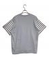 HUMAN MADE (ヒューマンメイド) ボーダーハート刺繍パッチTシャツ ブルー サイズ:XL：9000円
