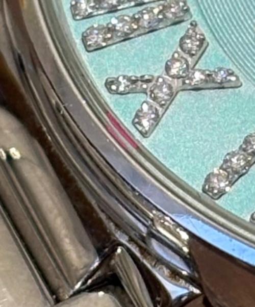 TIFFANY & Co.（ティファニー）TIFFANY & Co. (ティファニー) アトラスウォッチ スカイブルー サイズ:34mmの古着・服飾アイテム