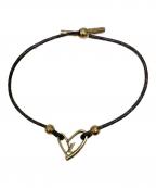 LOUIS VUITTONルイ ヴィトン）の古着「LV ブラスレ・フォール イン ラブ」｜ブラウン