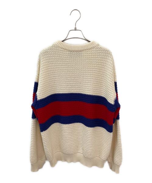GUCCI（グッチ）GUCCI (グッチ) ベア刺繍ニットセーター アイボリー サイズ:XSの古着・服飾アイテム