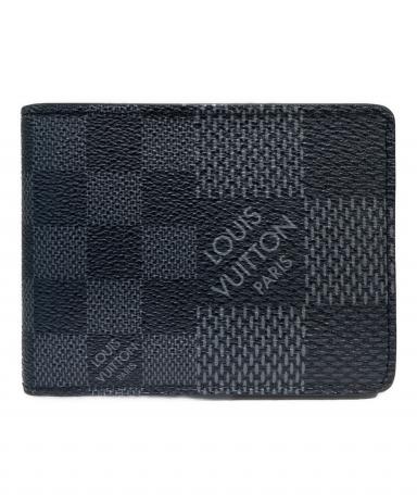 極美品✨ルイヴィトン　ポルトフォイユ　ミュルティプル　ダミエグラフィット　3D 中古・古着通販】LOUIS VUITTON (ルイ ヴィトン) ダミエ・グラフィット