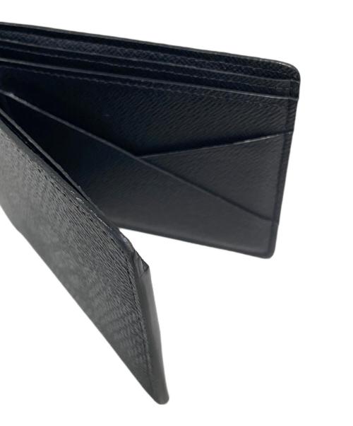 LOUIS VUITTON（ルイ ヴィトン）LOUIS VUITTON (ルイ ヴィトン) ダミエ・グラフィット 3D ポルトフォイユ・ミュルティプル ブラックの古着・服飾アイテム