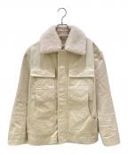 LOUIS VUITTONルイ ヴィトン）の古着「モノグラムワークウエアデニムジャケット」｜ホワイト