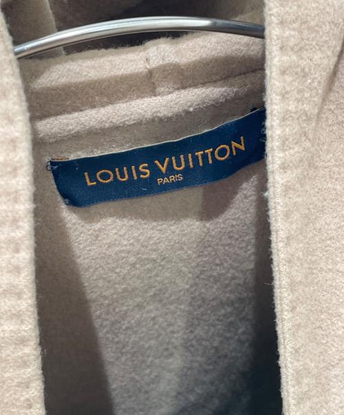 LOUIS VUITTON（ルイ ヴィトン）LOUIS VUITTON (ルイ ヴィトン) ダブルフェイスフーディ パーカー ベージュ サイズ:Mの古着・服飾アイテム