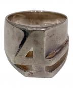 THE LETTERINGザ レタリング）の古着「Number4Ring」｜シルバー