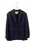 AEWEN MATOPH（イウエン マトフ）の古着「パワーショルダー ジャケット」｜ダークネイビー