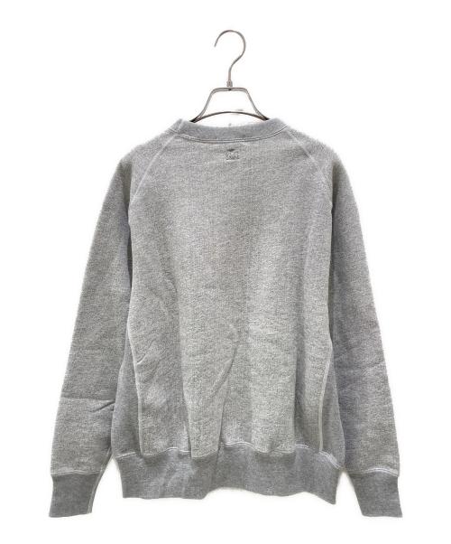 DRAWER（ドゥロワー）Drawer (ドゥロワー) コットン吊り裏毛クルーネックプルオーバー グレー サイズ:2の古着・服飾アイテム