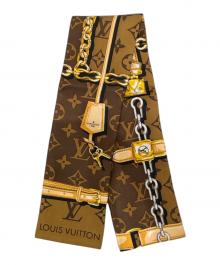 LOUIS VUITTON（ルイ ヴィトン）の古着「バンドー・モノグラム コンフィデンシャル」｜ブラウン