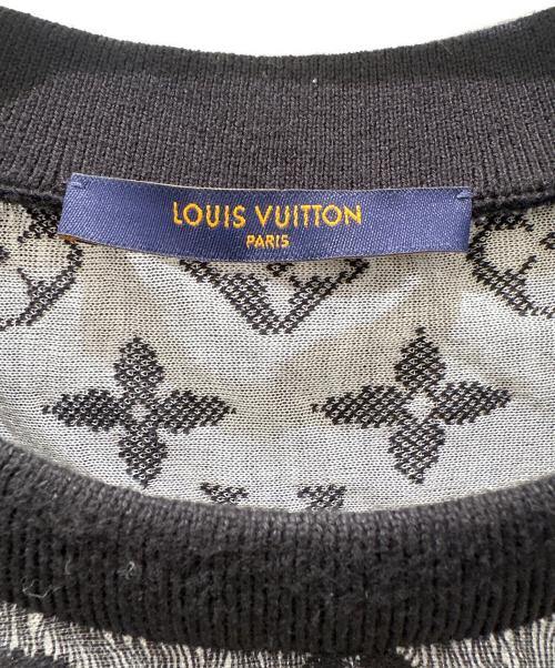 LOUIS VUITTON（ルイ ヴィトン）LOUIS VUITTON (ルイ ヴィトン) モノグラム シースルー Tシャツ ブラック サイズ:5Lの古着・服飾アイテム