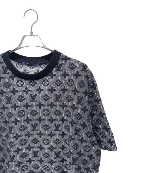 LOUIS VUITTON（ルイ ヴィトン）LOUIS VUITTON (ルイ ヴィトン) モノグラム シースルー Tシャツ ブラック サイズ:5Lの古着・服飾アイテム