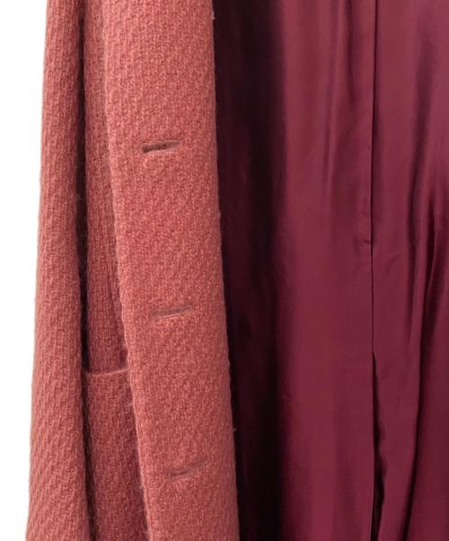 JIL SANDER（ジルサンダー）JIL SANDER (ジルサンダー) ウールコート ピンク サイズ:34の古着・服飾アイテム