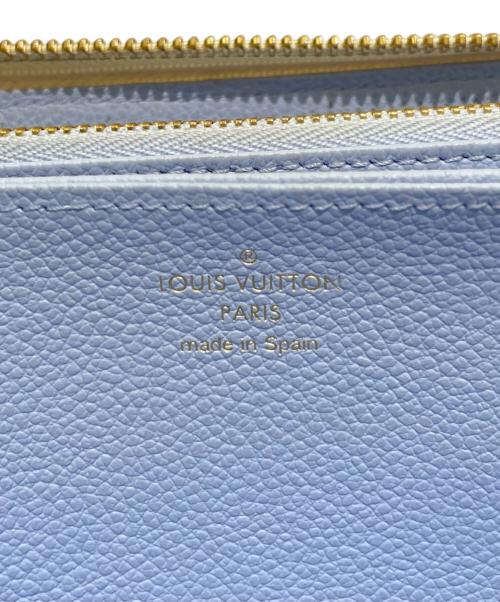 LOUIS VUITTON（ルイ ヴィトン）LOUIS VUITTON (ルイ ヴィトン) ジッピー･ウォレット モノグラム・アンプラント ホワイトの古着・服飾アイテム