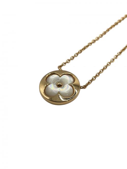 LOUIS VUITTON（ルイ ヴィトン）LOUIS VUITTON (ルイ ヴィトン) ペンダント モノグラム・サン ナクレ ピンク×ゴールドの古着・服飾アイテム