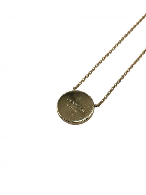 LOUIS VUITTON（ルイ ヴィトン）LOUIS VUITTON (ルイ ヴィトン) ペンダント モノグラム・サン ナクレ ピンク×ゴールドの古着・服飾アイテム