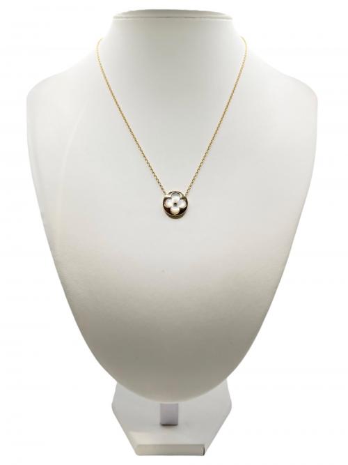 LOUIS VUITTON（ルイ ヴィトン）LOUIS VUITTON (ルイ ヴィトン) ペンダント モノグラム・サン ナクレ ピンク×ゴールドの古着・服飾アイテム