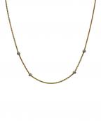 .Bashaバシャ）の古着「スモールストーン付18Kネックレス」