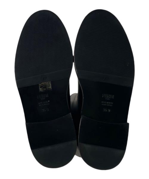 FENDI（フェンディ）FENDI (フェンディ) カーリグラフィブーツ ブラック サイズ:36の古着・服飾アイテム