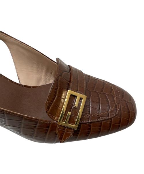 FENDI（フェンディ）FENDI (フェンディ) チャンキーソールローファー ブラウン サイズ:36 1/2の古着・服飾アイテム