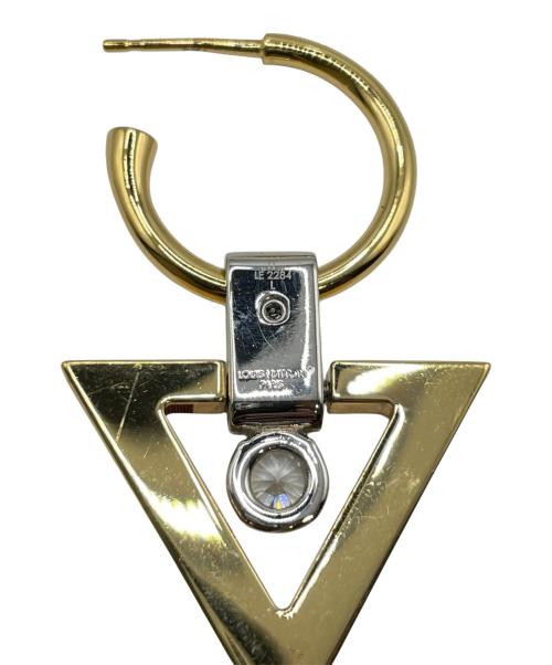 LOUIS VUITTON（ルイ ヴィトン）LOUIS VUITTON (ルイ ヴィトン) メタルスイングピアススパークルVの古着・服飾アイテム