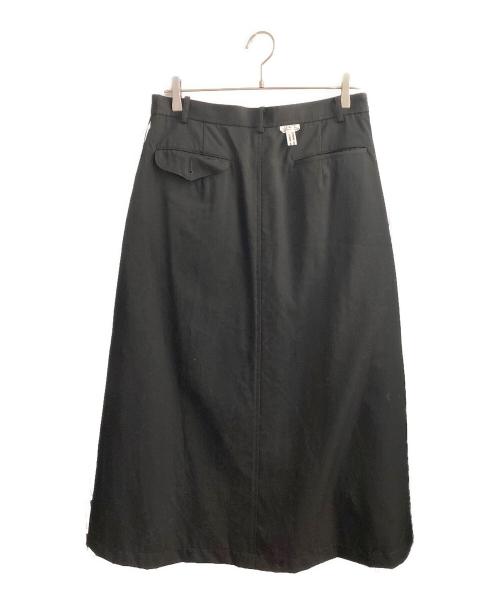COMME des GARCONS COMME des GARCONS（コムデギャルソン コムデギャルソン）COMME des GARCONS COMME des GARCONS (コムデギャルソン コムデギャルソン) インサイドアウトフリルスカート ブラック×ホワイト サイズ:Ｌの古着・服飾アイテム