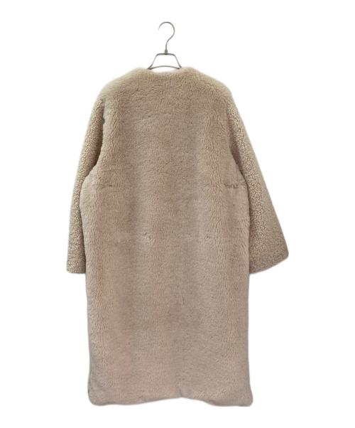 CLANE（クラネ）CLANE (クラネ) MIX FUR COCOON COAT アイボリー サイズ:1の古着・服飾アイテム
