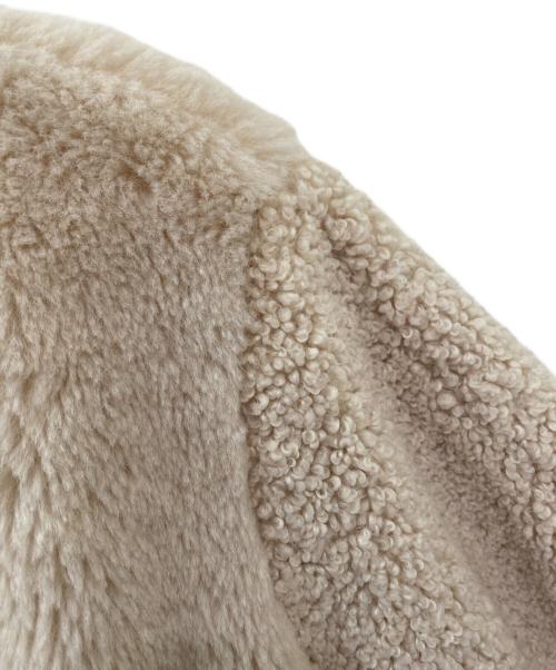 CLANE（クラネ）CLANE (クラネ) MIX FUR COCOON COAT アイボリー サイズ:1の古着・服飾アイテム