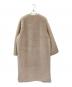 CLANE (クラネ) MIX FUR COCOON COAT アイボリー サイズ:1：22000円
