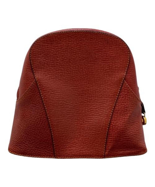 LOEWE（ロエベ）LOEWE (ロエベ) レザーハンドバッグ ブラウンの古着・服飾アイテム