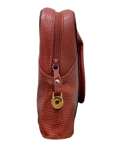 LOEWE（ロエベ）LOEWE (ロエベ) レザーハンドバッグ ブラウンの古着・服飾アイテム