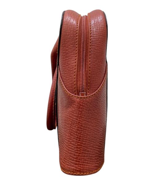 LOEWE（ロエベ）LOEWE (ロエベ) レザーハンドバッグ ブラウンの古着・服飾アイテム