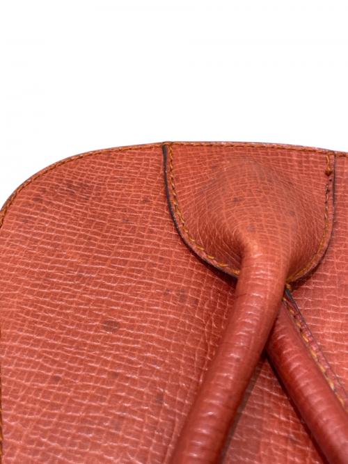 LOEWE（ロエベ）LOEWE (ロエベ) レザーハンドバッグ ブラウンの古着・服飾アイテム