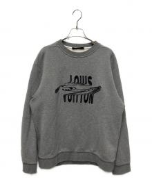 LOUIS VUITTON（ルイ ヴィトン）の古着「21ss ロゴスウェット」｜ライトグレー