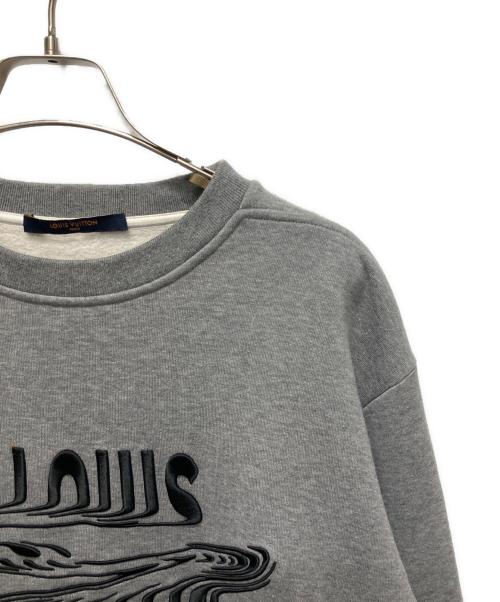 LOUIS VUITTON（ルイ ヴィトン）LOUIS VUITTON (ルイ ヴィトン) 21ss ロゴスウェット ライトグレー サイズ:Lの古着・服飾アイテム