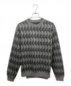 LOUIS VUITTONルイ ヴィトン）の古着「21SS × NBA プレイヤー ジャカード スウェット」｜グレー