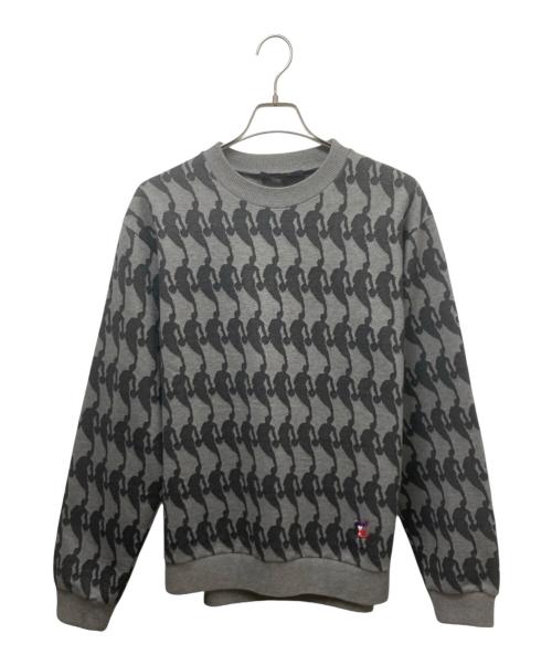 LOUIS VUITTON（ルイ ヴィトン）LOUIS VUITTON (ルイ ヴィトン) 21SS × NBA プレイヤー ジャカード スウェット グレー サイズ:Lの古着・服飾アイテム