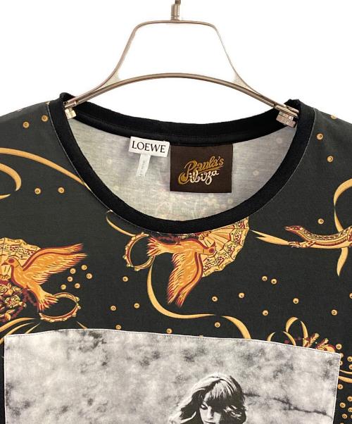LOEWE（ロエベ）LOEWE (ロエベ) プリントTシャツ ブラック サイズ:Mの古着・服飾アイテム