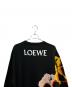 中古・古着 LOEWE (ロエベ) 22SS Pansies Embroidery Sweatshirt ブラック サイズ:S：90000円
