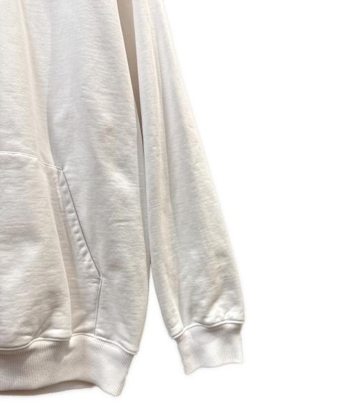 BALENCIAGA（バレンシアガ）BALENCIAGA (バレンシアガ) バックロゴパーカー ホワイト サイズ:Sの古着・服飾アイテム