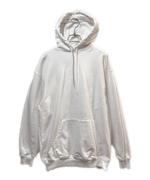 BALENCIAGA（バレンシアガ）BALENCIAGA (バレンシアガ) バックロゴパーカー ホワイト サイズ:Sの古着・服飾アイテム