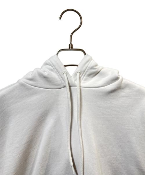 BALENCIAGA（バレンシアガ）BALENCIAGA (バレンシアガ) バックロゴパーカー ホワイト サイズ:Sの古着・服飾アイテム