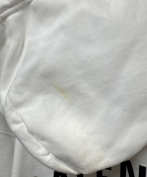 BALENCIAGA（バレンシアガ）BALENCIAGA (バレンシアガ) バックロゴパーカー ホワイト サイズ:Sの古着・服飾アイテム