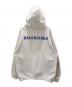 BALENCIAGA (バレンシアガ) LOGO ミディアムフィットフーディー アイボリー サイズ:S：45000円