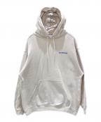 BALENCIAGAバレンシアガ）の古着「LOGO ミディアムフィットフーディー」｜アイボリー