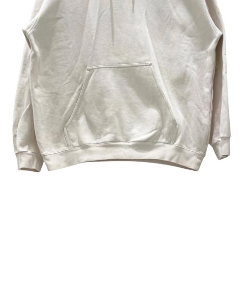 BALENCIAGA（バレンシアガ）BALENCIAGA (バレンシアガ) LOGO ミディアムフィットフーディー アイボリー サイズ:Sの古着・服飾アイテム