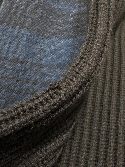 BALENCIAGA（バレンシアガ）BALENCIAGA (バレンシアガ) 22AW Hybrid V-Neck Shirt ネイビー サイズ:XSの古着・服飾アイテム