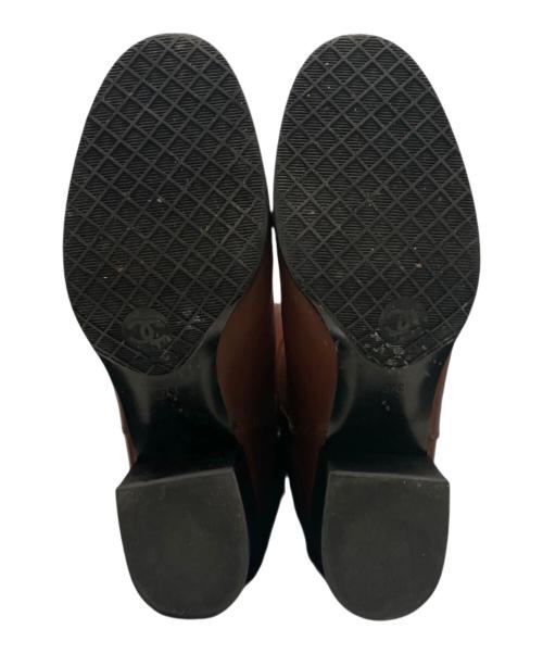 CHANEL（シャネル）CHANEL (シャネル) ココマークロングブーツ ブラウン サイズ:37Cの古着・服飾アイテム