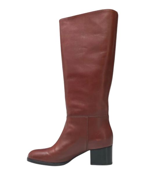 CHANEL（シャネル）CHANEL (シャネル) ココマークロングブーツ ブラウン サイズ:37Cの古着・服飾アイテム