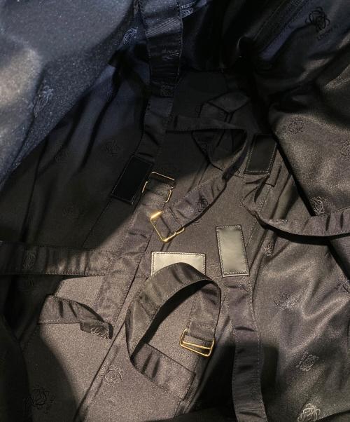 LOEWE（ロエベ）LOEWE (ロエベ) アナグラムボストンバッグ グリーン×ブラックの古着・服飾アイテム